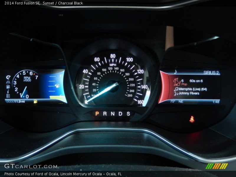  2014 Fusion SE SE Gauges