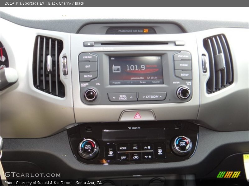 Black Cherry / Black 2014 Kia Sportage EX