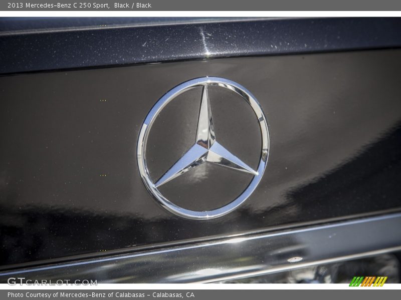 Black / Black 2013 Mercedes-Benz C 250 Sport