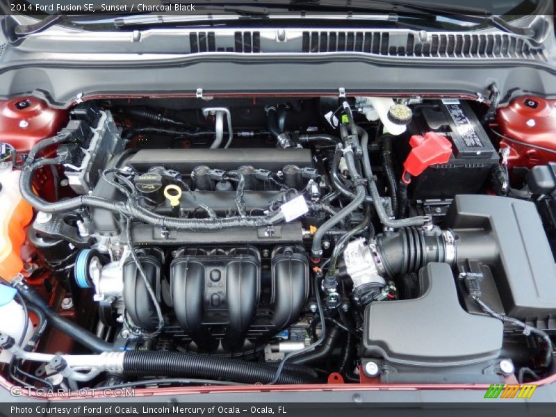  2014 Fusion SE Engine - 2.5 Liter DOHC 16-Valve Duratec 4 Cylinder