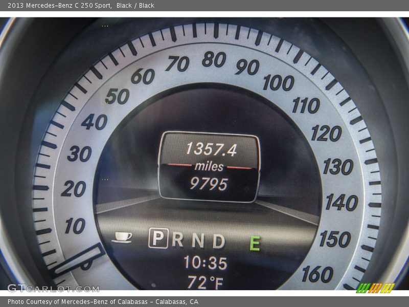 Black / Black 2013 Mercedes-Benz C 250 Sport