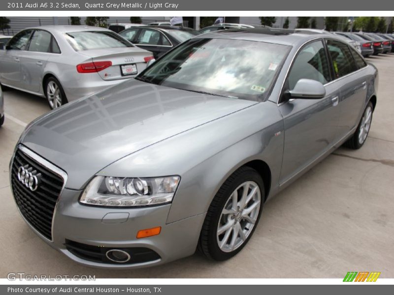 Front 3/4 View of 2011 A6 3.2 Sedan
