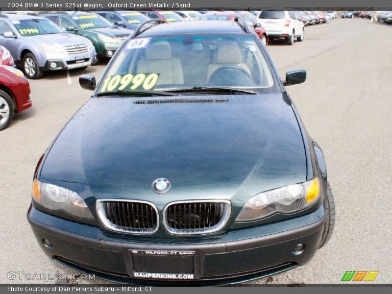 Oxford Green Metallic / Sand 2004 BMW 3 Series 325xi Wagon