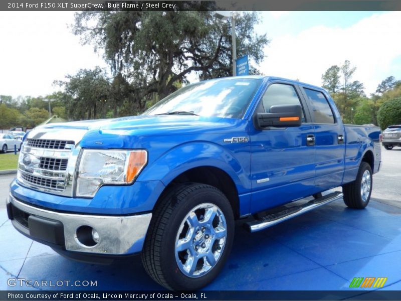 Front 3/4 View of 2014 F150 XLT SuperCrew
