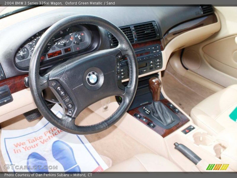 Oxford Green Metallic / Sand 2004 BMW 3 Series 325xi Wagon