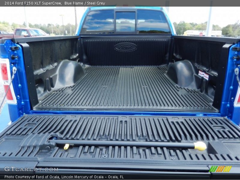 Blue Flame / Steel Grey 2014 Ford F150 XLT SuperCrew