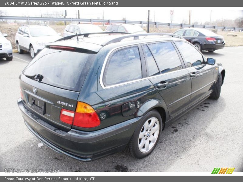 Oxford Green Metallic / Sand 2004 BMW 3 Series 325xi Wagon