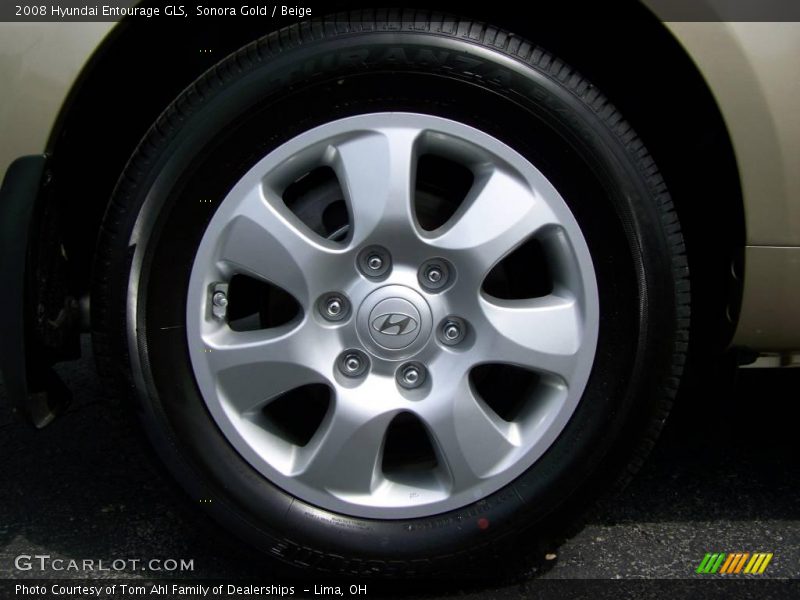 Sonora Gold / Beige 2008 Hyundai Entourage GLS