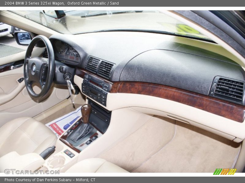 Oxford Green Metallic / Sand 2004 BMW 3 Series 325xi Wagon