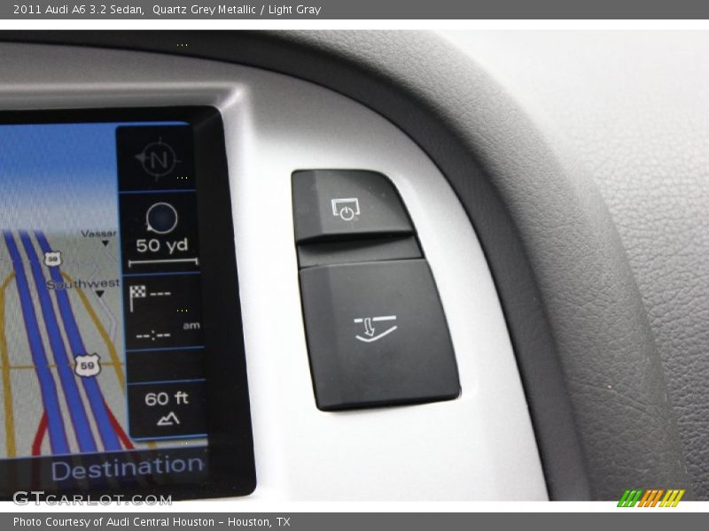 Quartz Grey Metallic / Light Gray 2011 Audi A6 3.2 Sedan