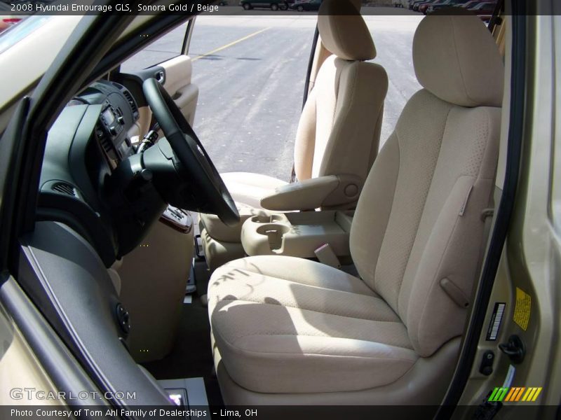Sonora Gold / Beige 2008 Hyundai Entourage GLS