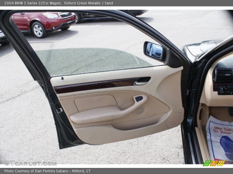 Oxford Green Metallic / Sand 2004 BMW 3 Series 325xi Wagon