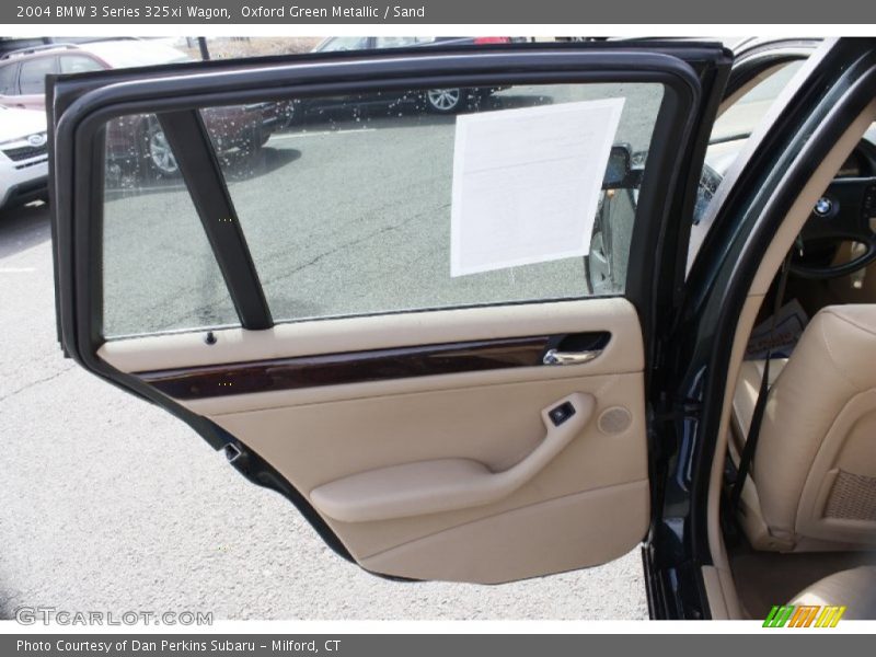 Oxford Green Metallic / Sand 2004 BMW 3 Series 325xi Wagon