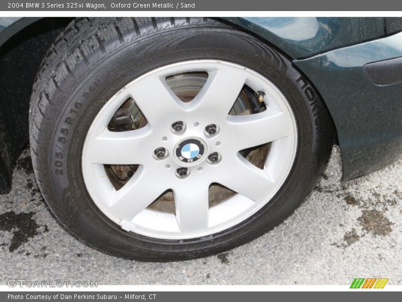 Oxford Green Metallic / Sand 2004 BMW 3 Series 325xi Wagon