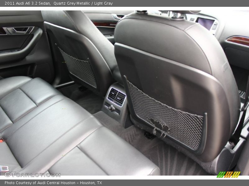 Quartz Grey Metallic / Light Gray 2011 Audi A6 3.2 Sedan