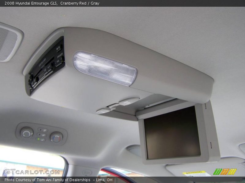 Cranberry Red / Gray 2008 Hyundai Entourage GLS
