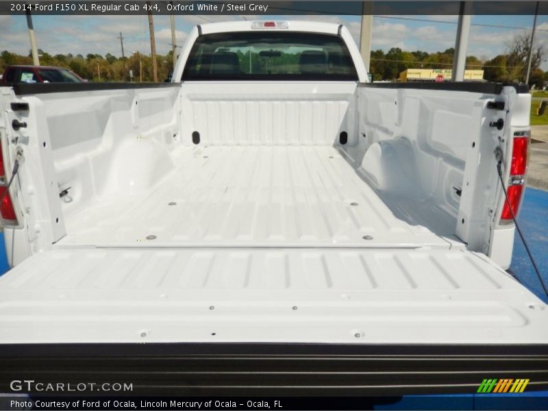 Oxford White / Steel Grey 2014 Ford F150 XL Regular Cab 4x4