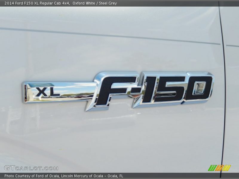 Oxford White / Steel Grey 2014 Ford F150 XL Regular Cab 4x4