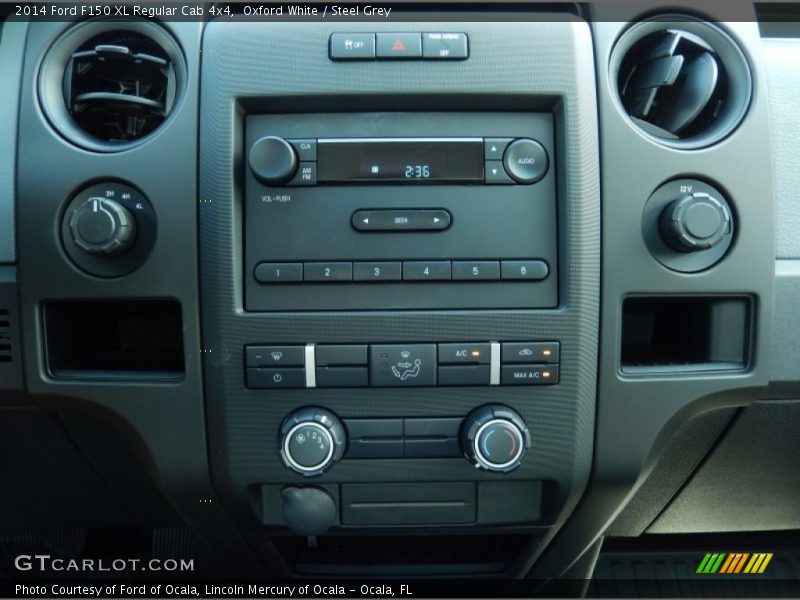 Oxford White / Steel Grey 2014 Ford F150 XL Regular Cab 4x4