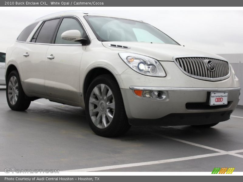 White Opal / Cashmere/Cocoa 2010 Buick Enclave CXL