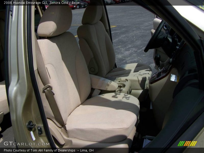 Sonora Gold / Beige 2008 Hyundai Entourage GLS