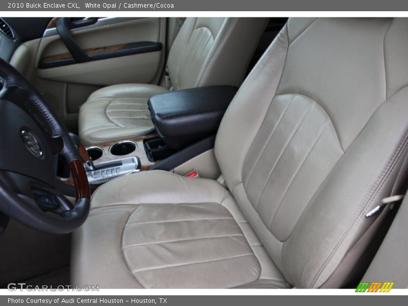 Front Seat of 2010 Enclave CXL