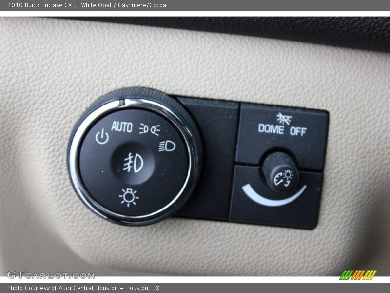 Controls of 2010 Enclave CXL