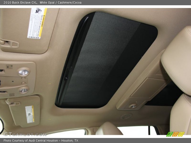 White Opal / Cashmere/Cocoa 2010 Buick Enclave CXL