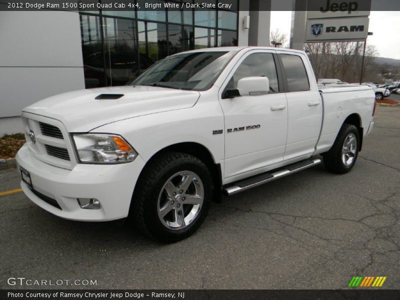 Front 3/4 View of 2012 Ram 1500 Sport Quad Cab 4x4