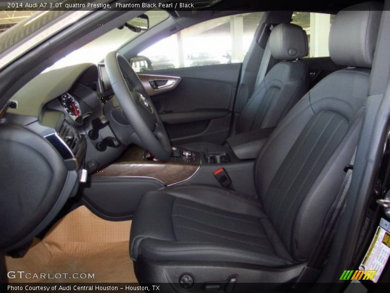 Phantom Black Pearl / Black 2014 Audi A7 3.0T quattro Prestige