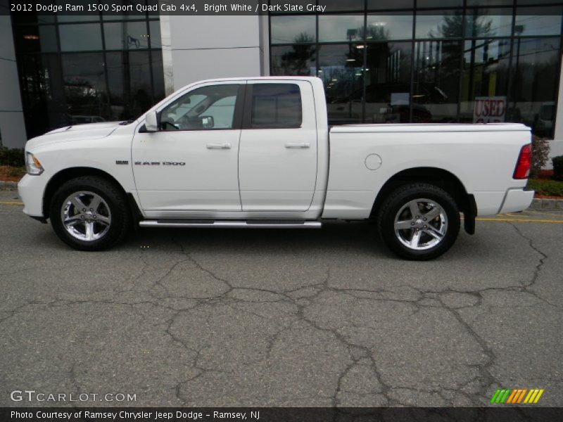  2012 Ram 1500 Sport Quad Cab 4x4 Bright White