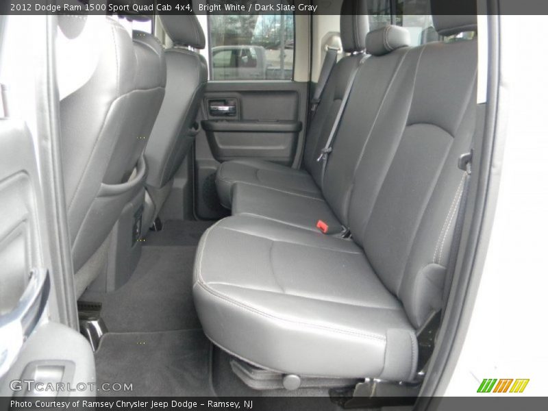 Rear Seat of 2012 Ram 1500 Sport Quad Cab 4x4