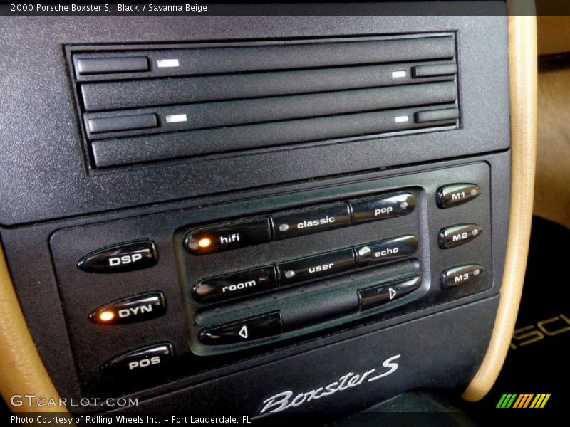 Black / Savanna Beige 2000 Porsche Boxster S