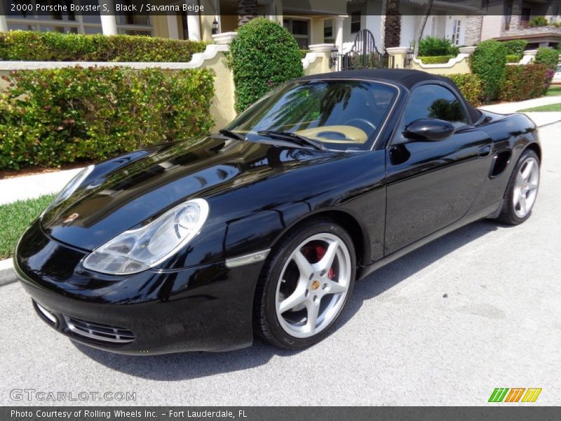 Front 3/4 View of 2000 Boxster S