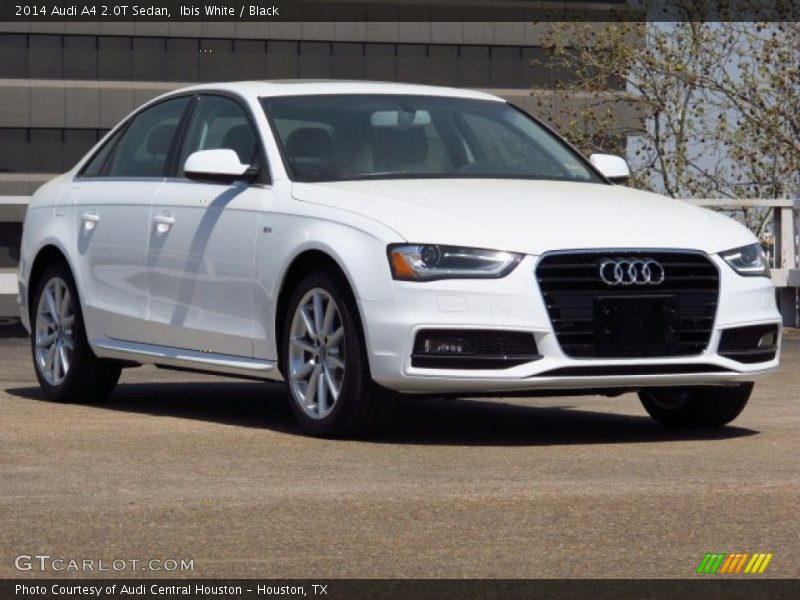 Ibis White / Black 2014 Audi A4 2.0T Sedan