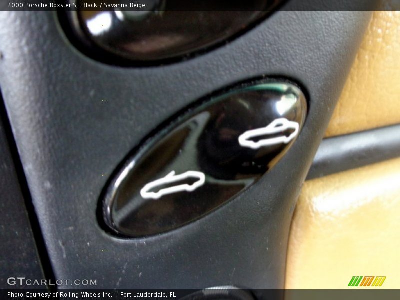 Black / Savanna Beige 2000 Porsche Boxster S