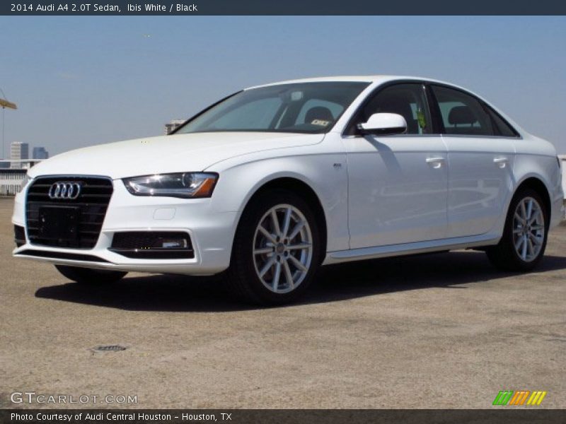 Ibis White / Black 2014 Audi A4 2.0T Sedan