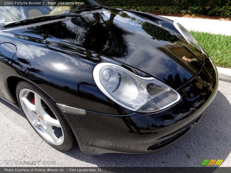 Black / Savanna Beige 2000 Porsche Boxster S