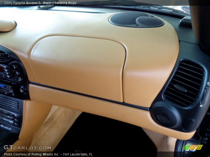 Black / Savanna Beige 2000 Porsche Boxster S