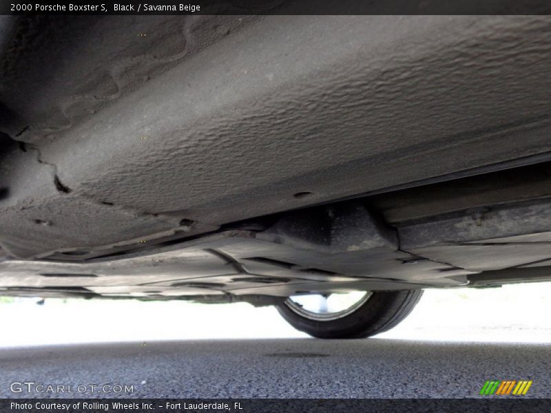 Black / Savanna Beige 2000 Porsche Boxster S