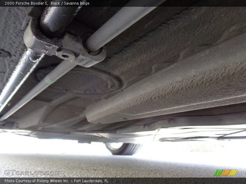 Black / Savanna Beige 2000 Porsche Boxster S