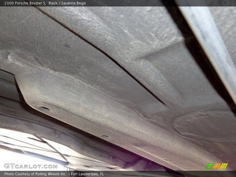 Black / Savanna Beige 2000 Porsche Boxster S