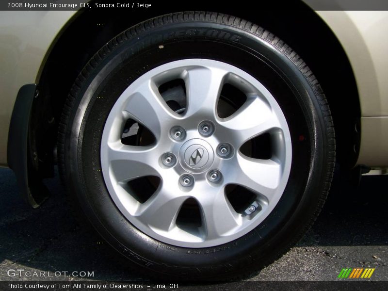 Sonora Gold / Beige 2008 Hyundai Entourage GLS