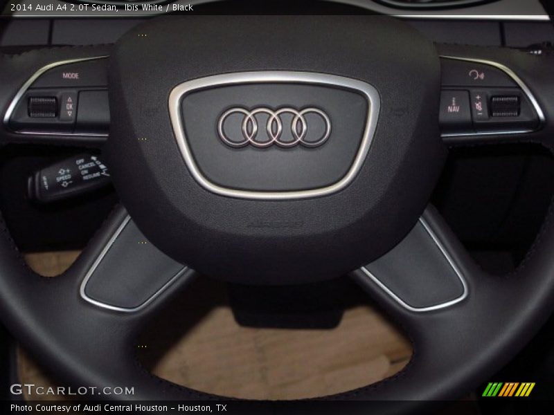 Ibis White / Black 2014 Audi A4 2.0T Sedan