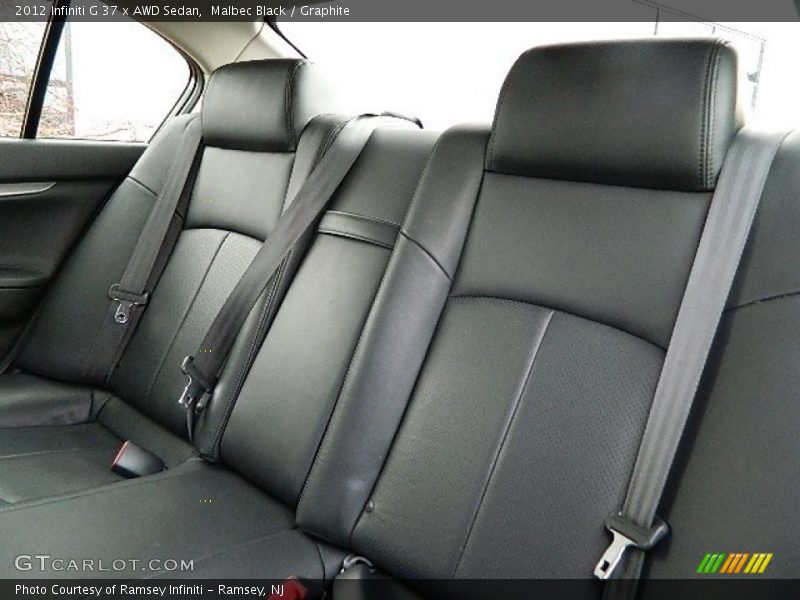 Malbec Black / Graphite 2012 Infiniti G 37 x AWD Sedan