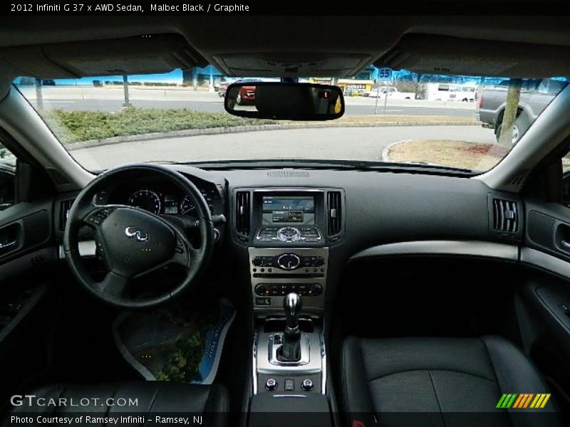 Malbec Black / Graphite 2012 Infiniti G 37 x AWD Sedan