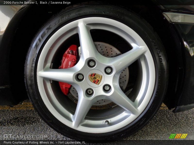 Black / Savanna Beige 2000 Porsche Boxster S