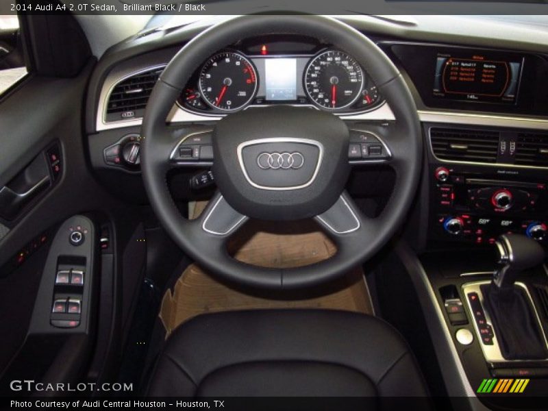 Brilliant Black / Black 2014 Audi A4 2.0T Sedan