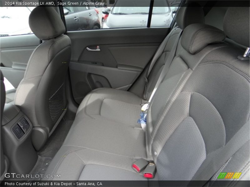 Sage Green / Alpine Gray 2014 Kia Sportage LX AWD