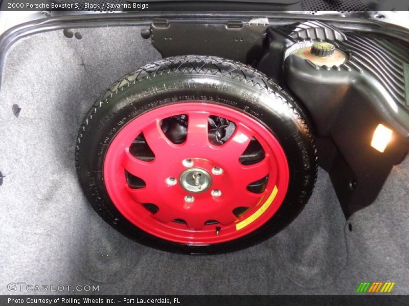 Black / Savanna Beige 2000 Porsche Boxster S